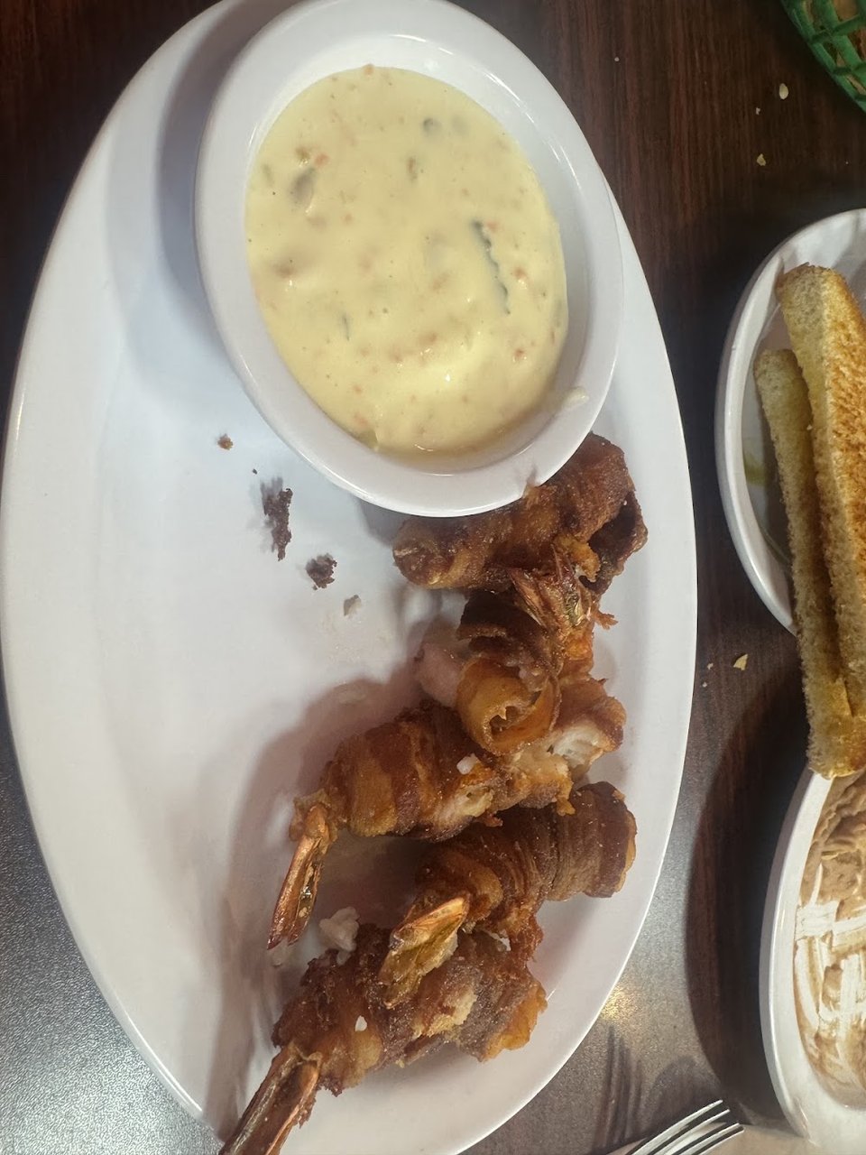 Bacon Wrapped Shrimp Villa Del Mar Special